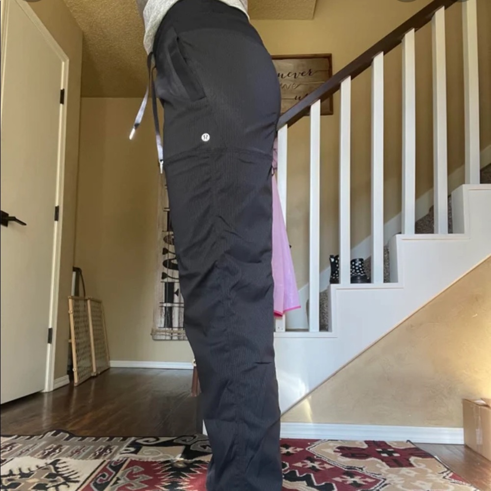 Black lululemon dance studio pant unlined size 2